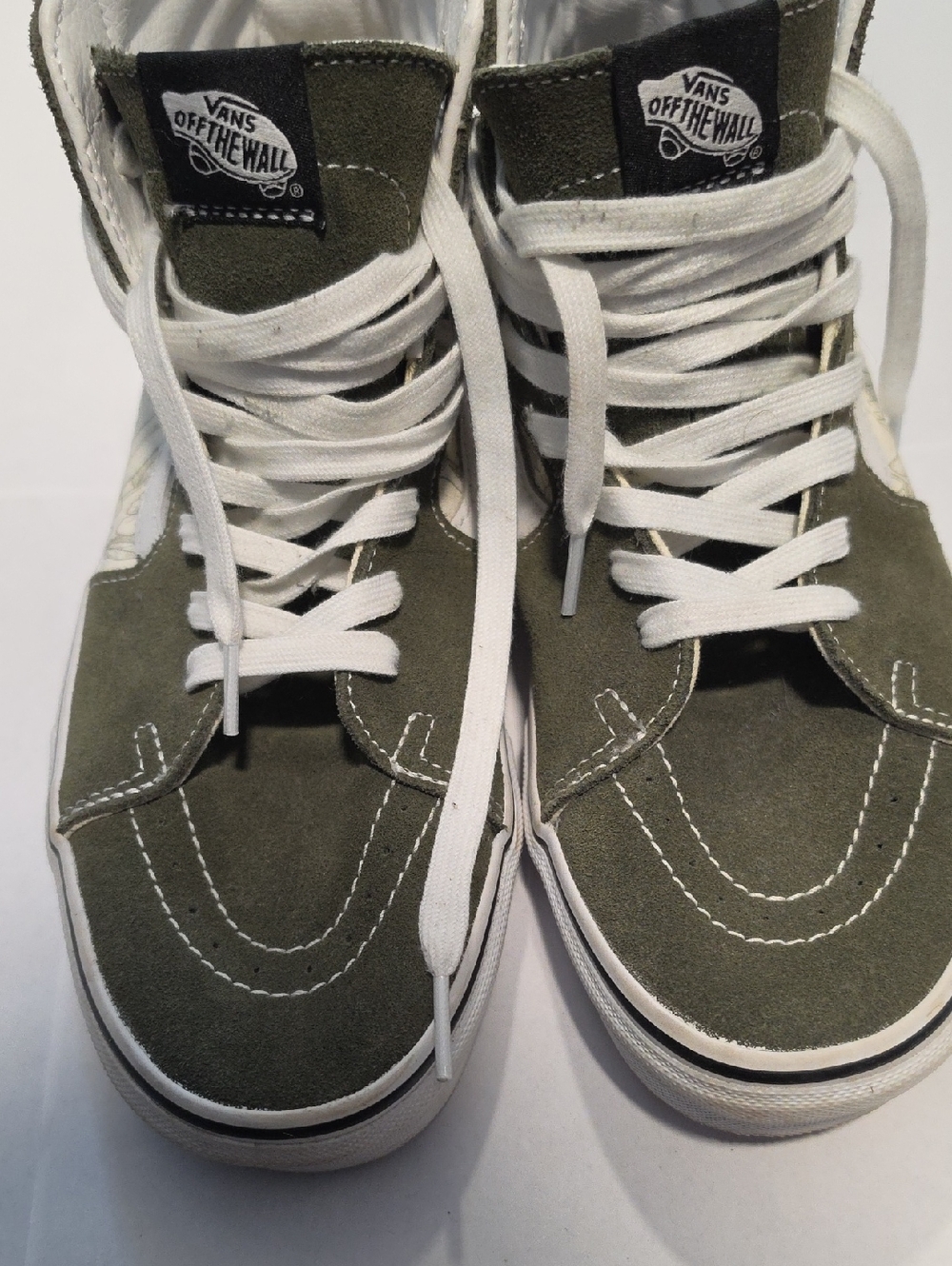 Vans Sk8-Hi Desert Skulls sneakers  green and white